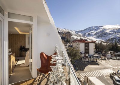 1.Terraza Vistas Salon Snow Home Apartment Sierra Nevada