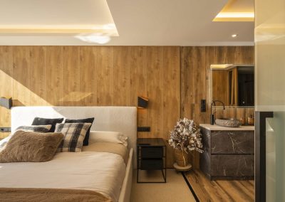 2.Dormitorio + Baño Cama Espejo Snow Home Apartment Sierra Nevada